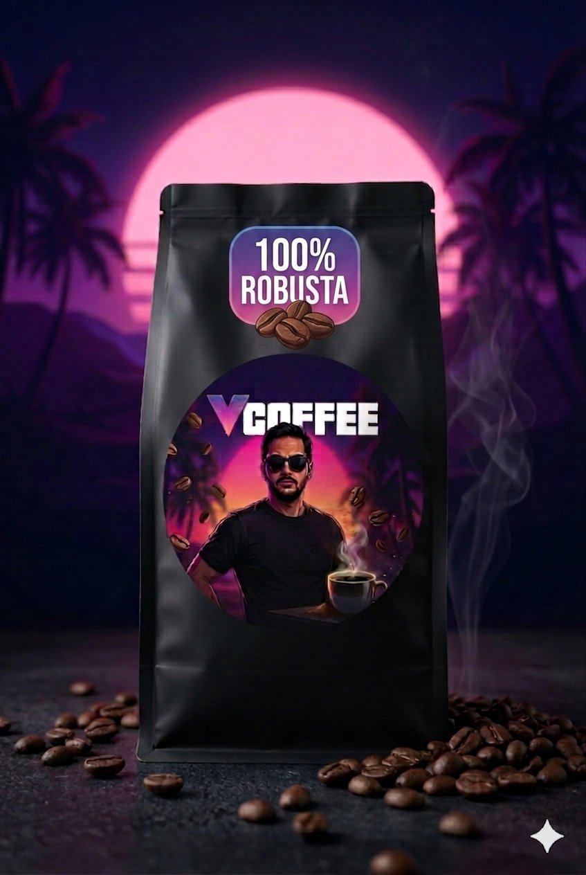 V-COFFEE ۱۰۰٪ روبوستا