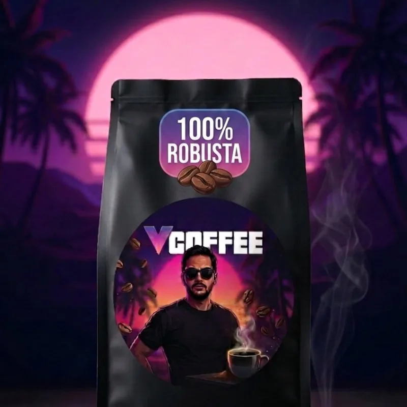 پودر قهوه 100% روبوستا 500 گرمی