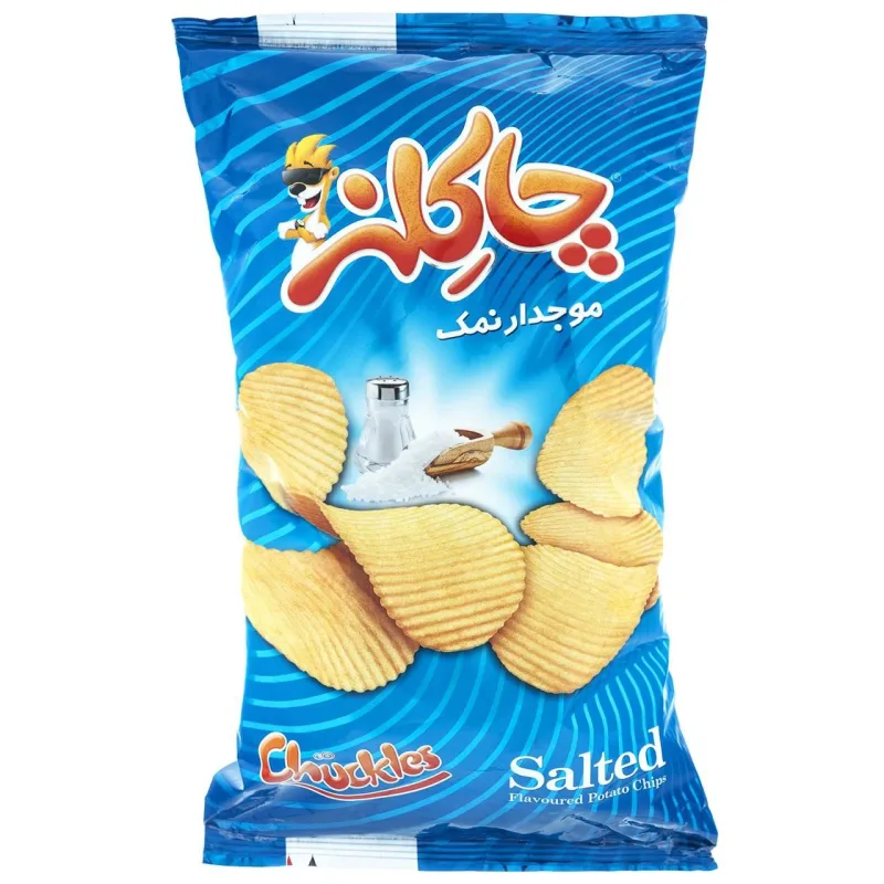 چیپس موجدار نمکی
