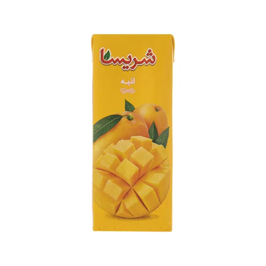 آبمیوه نی دار  انبه 200 cc شریسا